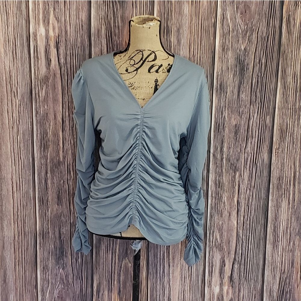 NWT Joie Rouched Top Sz L
